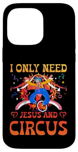 I only need Jesus and Circus �J�[�j�o�� �p�[�e�B�[ �X�^�b�t �e�C�}�[ �X�}�z�P�[�X iPhone 14 Pro Max �p