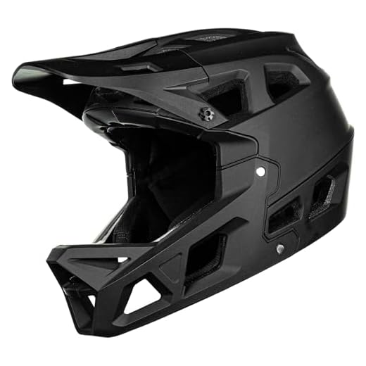 ILM Adult Mountain Bike Helmet Men & Women Full Face Lightweight BMX MTB Helmet ASTM CPSC CE Certified Cycling Helmet Model ZL-B068 (MB, Large)