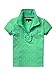 Tommy Hilfiger - Polo de Manga Corta Star Pique, bebé niña, Color: Verde, Talla: 6 Meses