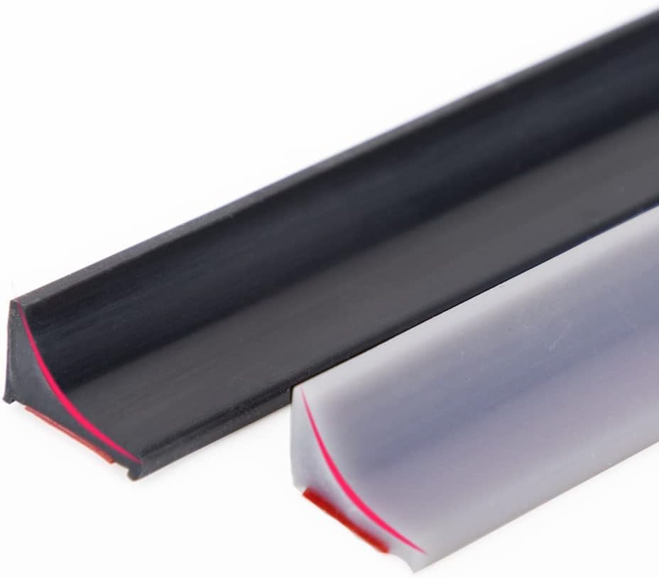 Barriera Antiacqua Per Doccia 2m In Silicone - Autoadesiva, Tagliabile Per Bagno - Foto 4