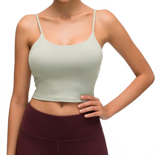 Image of Lemedy Women Padded Sports Bra Fitness Workout Running Shirts Yoga Tank Top