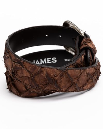 Cody James Men's Pirarucu Exotic Belt - Cjaho19bt62