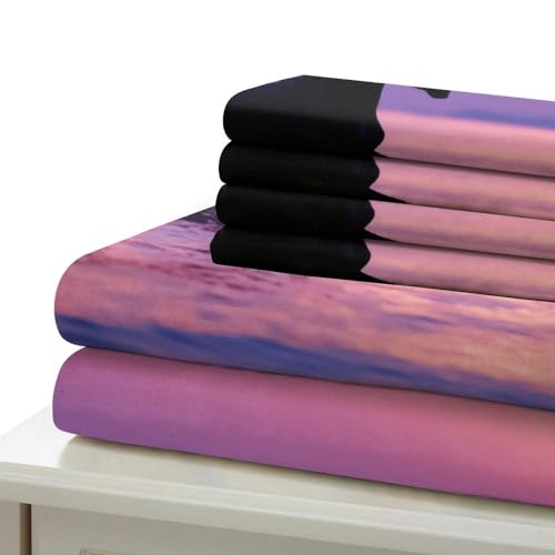 Parure de lit vache des Highlands 3D housse de couette microfbre Super King - 7