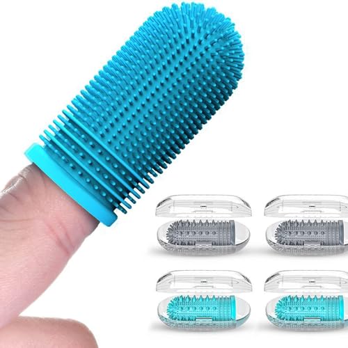 2 spazzole per cani e gatti a 360°, cuccioli