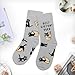 Imagen de Cantustime BEST CAT MOM EVER Calcetines Divertidos Gatos para Mujer Madre-Regalos Originales Graciosos Dia de la Madre Navidad Cumpleaños San Valentin Pascua para Mama Amigas Niña