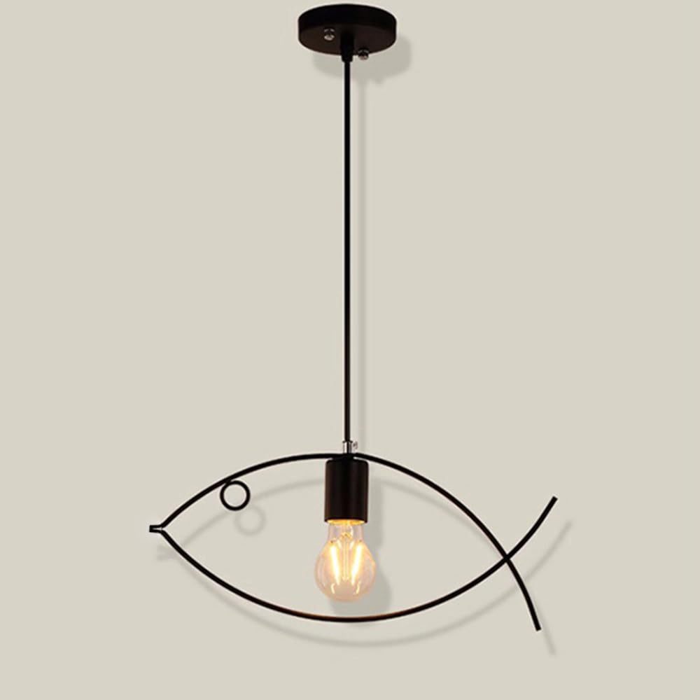 Mengjay Pendant Light Vintage Metal lampshade Retro E27 Hanging lamp with Geometric Triangle Design Industrial Ceiling Light Hanging lamp for Bedroom, Living Room, Restaurant (Style:M)