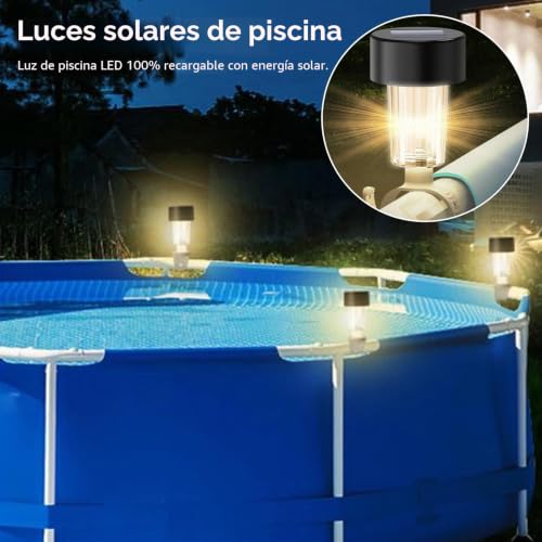 Lámparas solares impermeables BORDEAG para evitar caídas en escaleras y patios 3