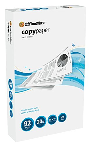 Office Depot - Copy Paper - Legal Size Paper, 20 lb - Copy & Print Paper, White - Paper - 14.2" x 8.7" x 2" - White