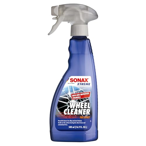 Sonax Wheel Cleaner Full Effect (230200) | Non-Acid Rim Cleaner | Color Changing Wheel Cleaner | Brake Dust Cleaner | Non-Acid Iron Remover | (500 ml or 16.9 fl. oz.)