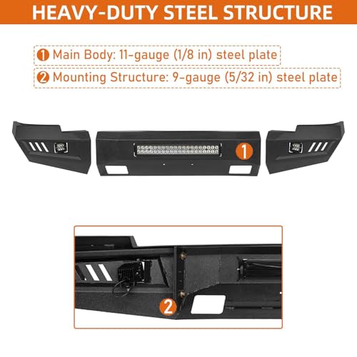 Hooke Road Silverado LED Bumper