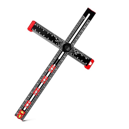 Règle de positionnement multifonction 60 cm pour perçage précis de poignées