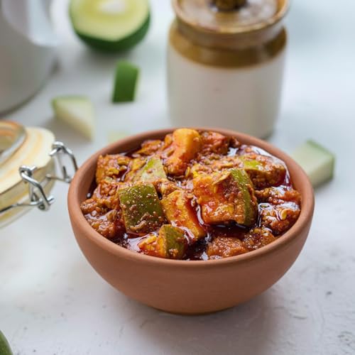 Image of Chakh Kar Dekho Mango Pickle 400g | Traditional Homemade Aam Ka Achar | Tangy & Spicy Indian Pickle | Made with Natural Ingredients & Authentic Flavours