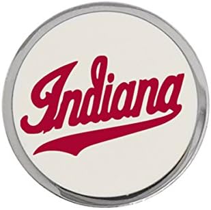 Indiana University 'Indiana' Script Printed Enamel Lapel Pin