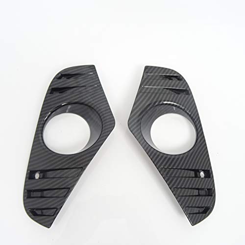 【パーツヤードオンリーワン】トヨタ用 RAV4 50 系 カーボン ルック フォグライト カバー フォグランプ フォグ パネル ガーニッシュ MXAA54 AXAH54 G GZパッケージ ハイブリッドG b4276