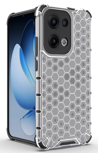 Image of Glasgow Back Case Cover Compatible with [ Oppo Reno 13 Pro 5G / Reno13 Pro 5G ] (Stylish Design) - Transparent
