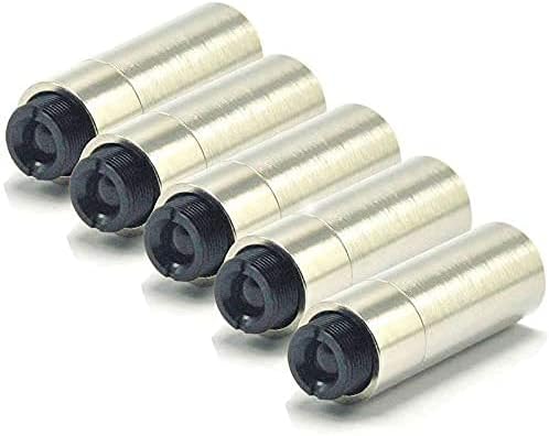 5 Pcs 12x30mm 3.8mm TO-38 Metal Laser Diode Module Housing Focus Lens 200nm-1100nm