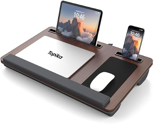 Laptop Lap Desk for Bed & Sofa, Extra-Large Portable Work Surface