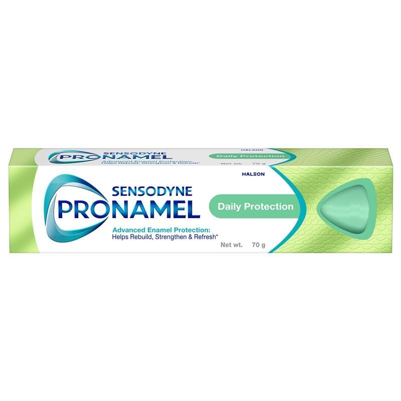 Sensodyne Pronamel Enamel Protection Toothpaste 70g | Daily Protection | Tooth paste for Cavity Protection & Fresh Breath | Dentist Recommended Brand | SLS Free