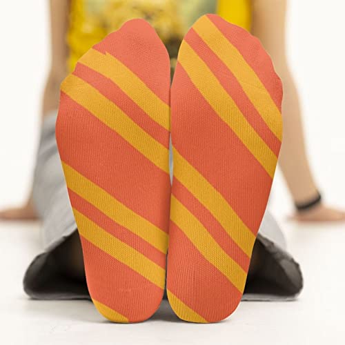 Wskian Customized Picture Face Crew Socks Size S Socks Orange Best Dad Socks Breathable Casual Socks Elastic Big And Tall Socks Gag Gifts For Men Funny Dad Fathers Day #TOP2