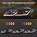 JDMSPEED New LED Head Lamps With Dynamic Indicator Headlight Replacement For VW Volkswagen Golf 7 2013-2018