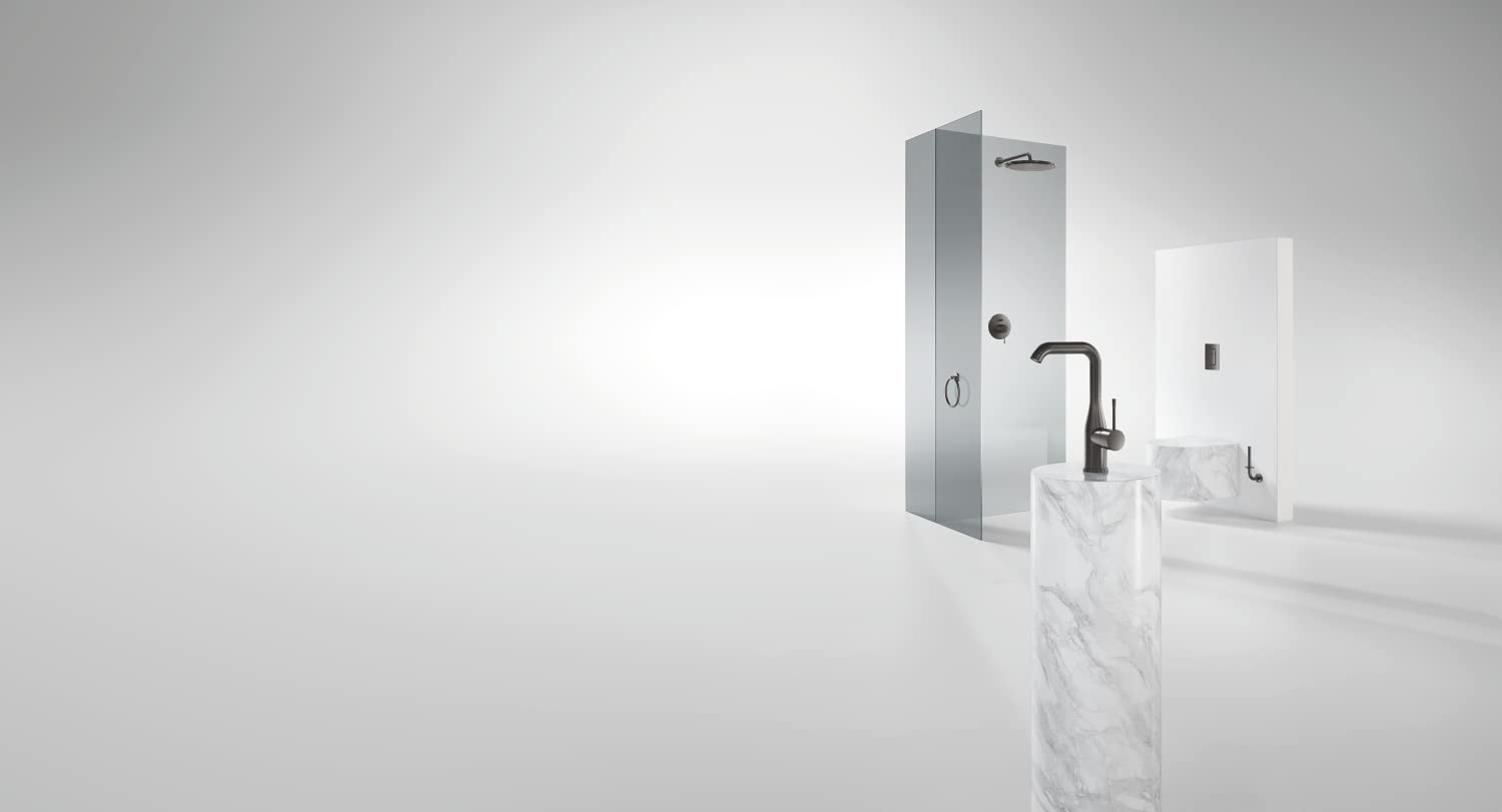 GROHE Reservepapierhalter ESSENTIALS Hard Graphite gebürstet