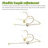 MRSDY Professional Headset Microphone, Compatible with Shure Wireless System, Omnidirectional Condenser Double Over Ear Headworn Mic, 4-Pin Mini XLR, Cable Length 42 Inch (Beige) #3