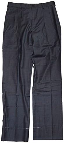 Ralph Lauren Polo Purple Label Mens Gray Pleated Dress Pants Wool Italy 32 $595