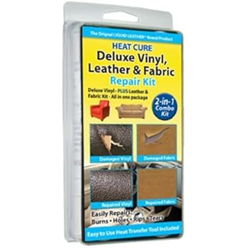 Amazon Com Liquid Leather And Vinyl Repair Kit W Fabric Automotive