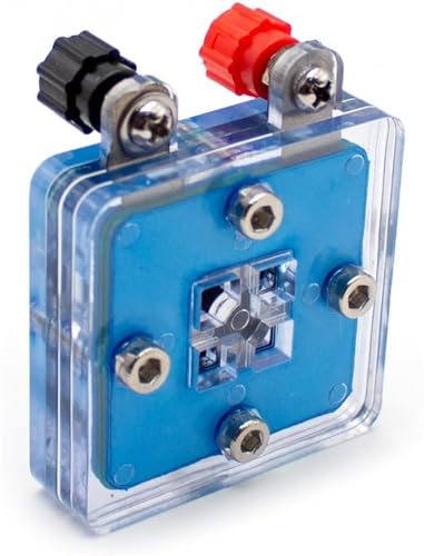 VERIMP PEM Hydrogen Fuel Cell for Teaching Proton Exchange Membrane Fuel Cell 50x50MM Hydrogen Fuel Cell Experimenter Demonstrates New Energy Accessories and Converts Chemical Energy