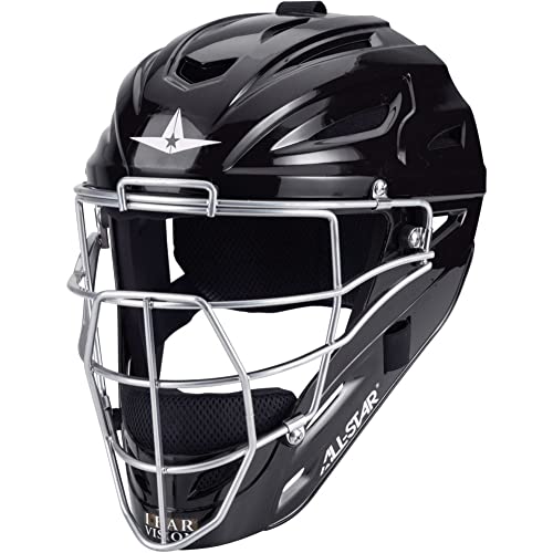 All Star Solid MVP2500 Adult Baseball Catcher's Helmet