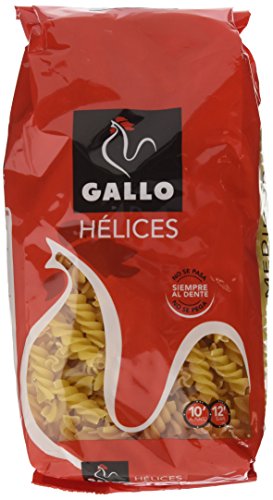 Pastas Gallo - Helices Paquete 500 g - [Pack de 9]