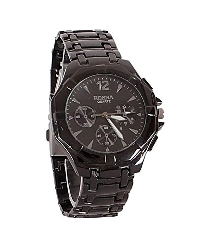 REKON Analogue Black Dial Mens & Boys Watch (B07BMRD9FS) Amazon Price History, Amazon Price Tracker