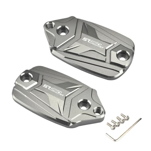Couvercle de réservoir liquide frein Loncin SR250GT en aluminium usiné