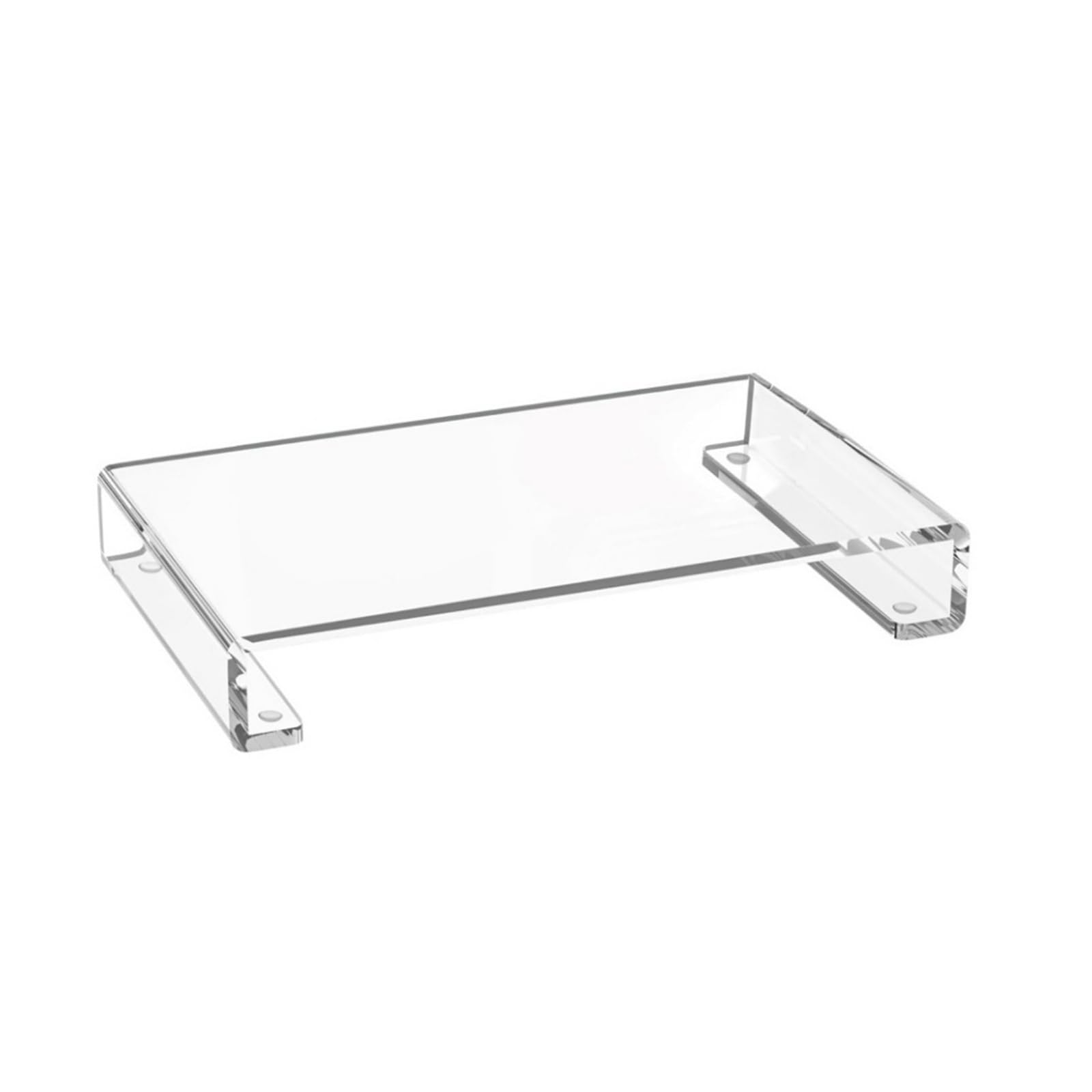 Buxuaaaa 1 Set Sturdy Acrylic Display Stand For Home Use Portable Accessory For Organizing Toiletries And Kitchen Supplies Utensils Bathroom Organizers