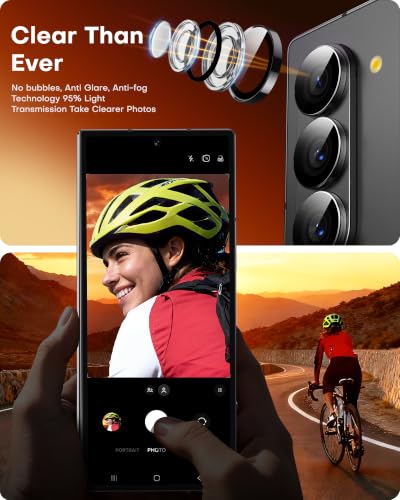 Image of TOCOL 2 Pack for Samsung Galaxy Z Fold 8 Ultra Camera Lens Protector
