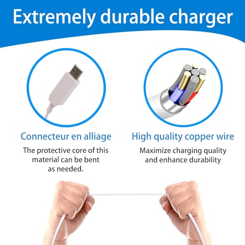 9V USB Ladestation für Tonieboxs 1.8m Ladekabel für Tonieboxs Audio Player USB Ladekabel Ladegerät für TonieeBox Ersatz Original mit Spannungsanpassung und Schutzfunktionen