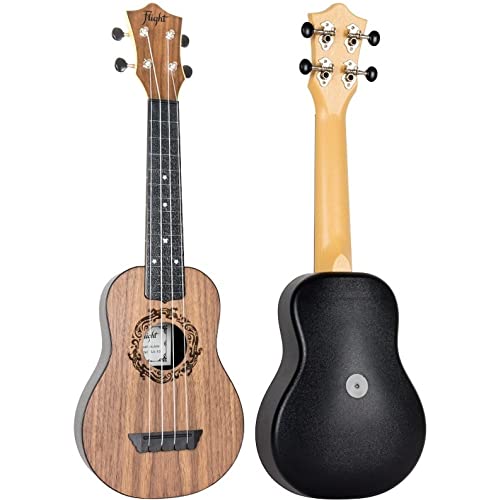 Flight: TUS50 ABS Travel Ukulele – Walnut (With Bag). Ukelele - Les Beatles, Paul McCartney, John Lennon, RIngo Starr, George Harrison Flight: TUS50 ABS Travel Ukulele – Walnut (With Bag). Ukelele