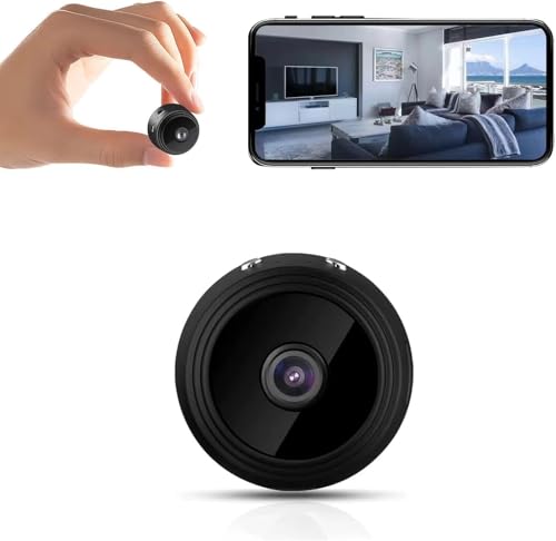 Huatsing 2K Hidden Camera Mini Spy Camera Wireless for Home Security