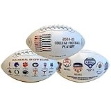NIKCO SPORTS First-Ever 12 Team College Football Playoff 2024–2025 Football | Limited Edition of 5,000 | NCAA Exclusive Bracket Collectible Gift Fan Memorabilia with Certificate of Authenticity
