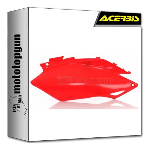 Plaques latérales Acerbis 0015706.110 Honda CRF 450 R rouge