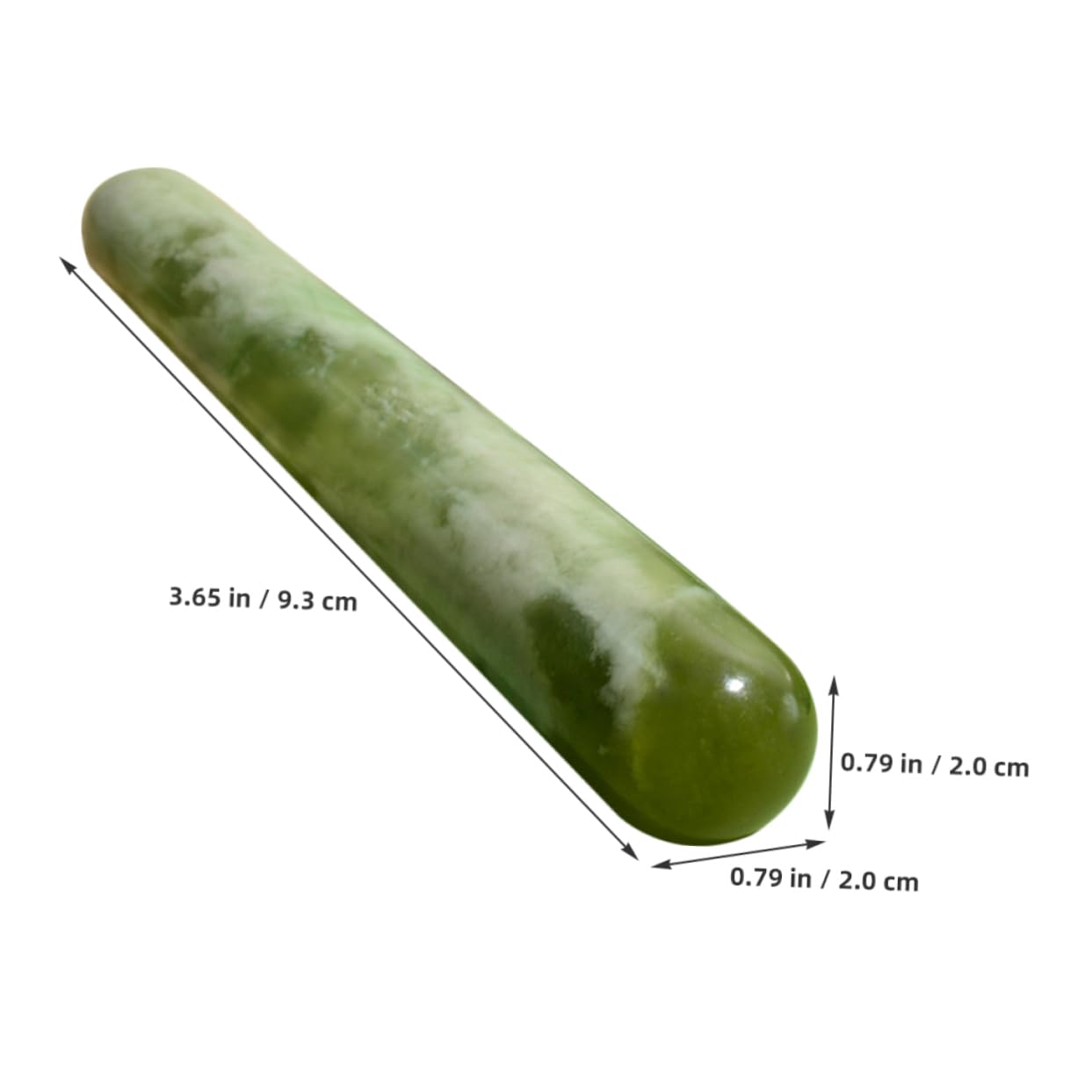 Healvian 5St Massagestab Fußmassagegerät Handmassagegerät Jade-Massagegeräte Akupressurstab massieren Meridian Werkzeug Akupunkturpunktstab Sehnenstock Fräulein