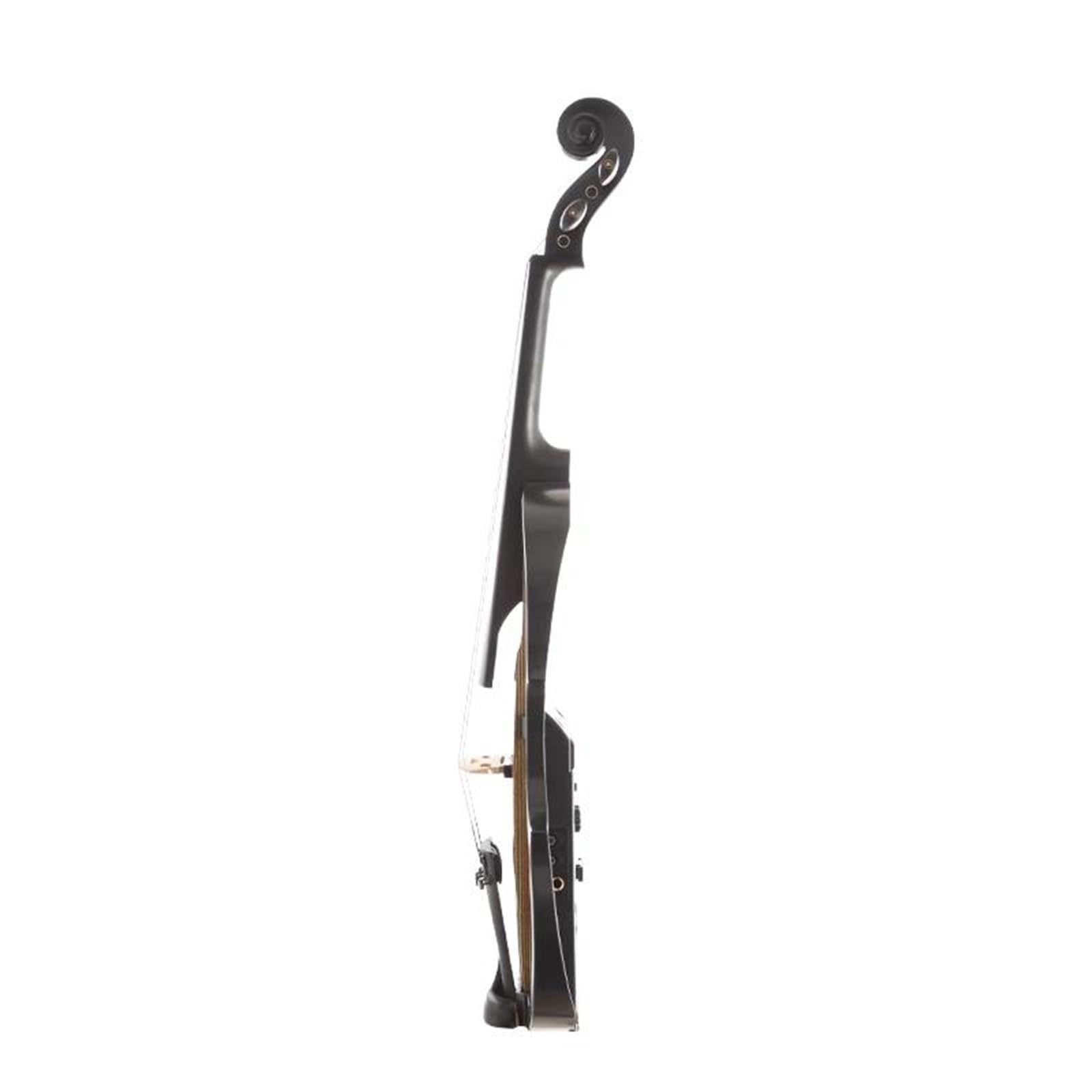 Kit Intermedio A 4 Corde Violino Elettrico 4/4 Con Archetto E Custodia