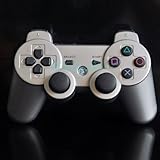 Sony - Mando Inalámbrico Dual Shock 3, Color Plata (PS3)