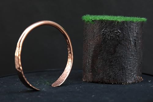 Image of Copper Cuff Bracelet Handmade Jewelry For Men And Women 100% Solid Uncoated Copper