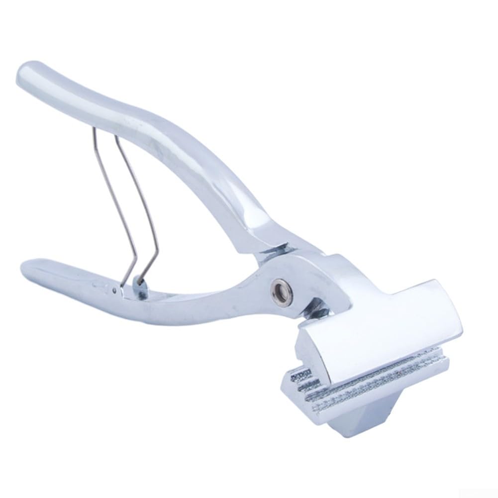 Artist Essential - Pinze per allungamento in tela e lega, con impugnatura a molla facile da usare, 12 cm