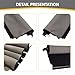 Car Panorama Sunroof Sunshade Curtain Cover Assembly for Cadillac SRX XT4 XT5 XT6 2010 2011 2012 2013 2014 2015 2016 2017 2018 (Gray)