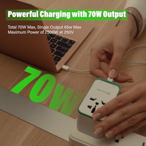 Image of GlocalMe RoamPlug Universal Travel Adapter with 4G WiFi Mobile Hotspot