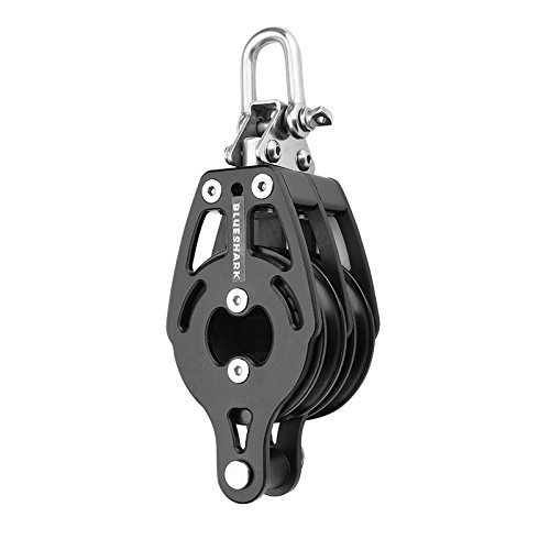 BLUESHARK 57mm Aluminum Sailing Blocks Choose Style and Quantity