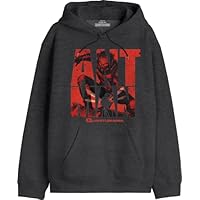 Marvel Meantmmsw021 Sudadera con Capucha, Antracita Melange, M