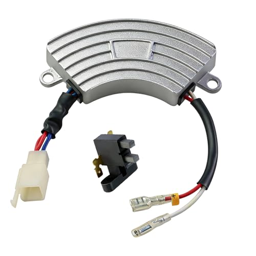 WOTIAN 2000-4750w Generator Automatic Voltage Regulator Compatible with Honda Champion Predator Generac Firman 2000 3000 3500 4000 4500 4750watt 163cc 196cc 208cc 212cc 224cc Generators Aluminum AVR